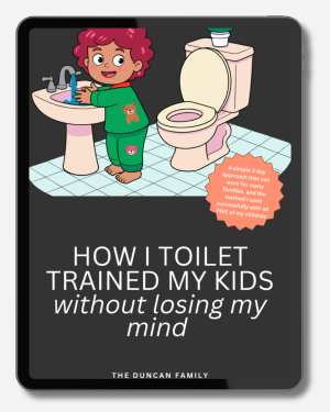 How I Toilet Trained My Kids (Without Losing My Mind)